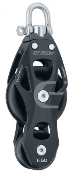 60mm Element Violinblock mit Wirbel