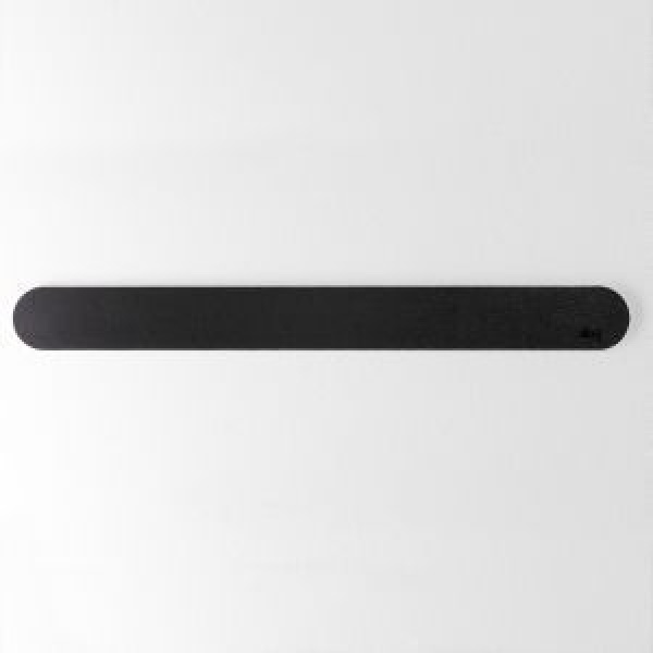 1 x Metall-Leiste lang, schwarz