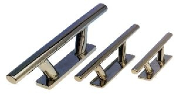 NIRO Klamp, Bolzenmontage, 170x38x80mm, Stock 320mm (L