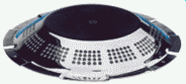 NIRO Decksventilator  UFO, Ø185mm, Lochmaß Ø85mm