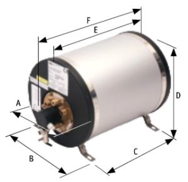 Aluminium Marine Warmwasserbereiter, 500W  22l, Rundes