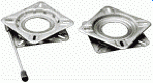 NIRO Drehscheibe mit Lock