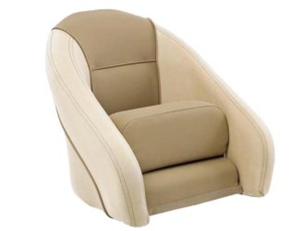 Steuerstuhl Modell Romeo Flip-Up, CrèmeCrème