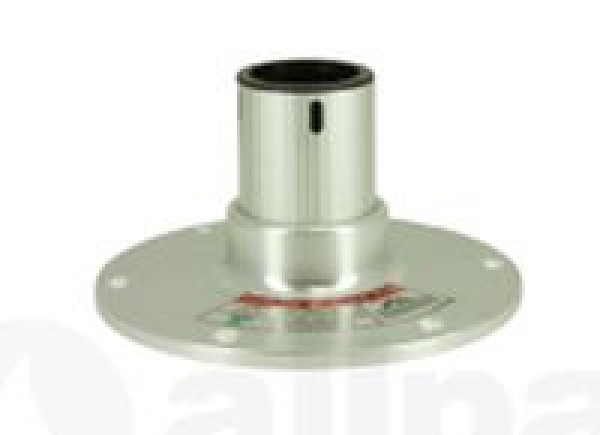 Regatta Stuhl Fuss H=114mm 360° drehbar mit Sperre, Fus