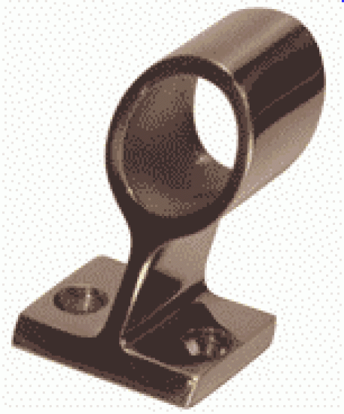 NIRO Handlauf-Mittelstück 60°, Ø22,25mm, H=49mm