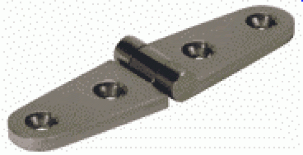 NIRO Gegossenes Scharnier, 102x25,4mm