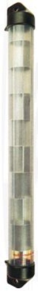 Radarreflektor, Röhrenförmig mit Fuß, L=585mm, Ø50mm