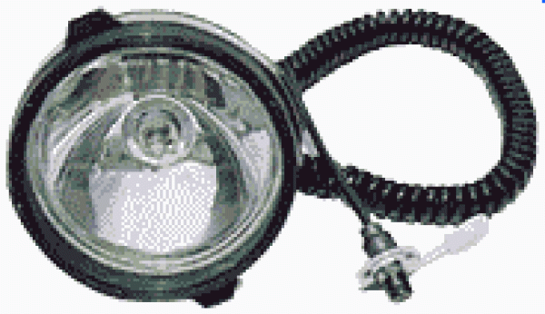 Handsuchscheinwerfer, Halogen,12V55W, Gummi Gehäuse, S