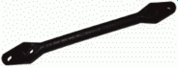 Gummi Ruckdämpfer, Tau Ø6-12mm, A=430mm, B=81mm, C=25m