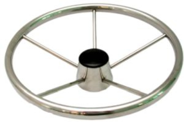 6-Speichen Steuerrad Model NIRO Luxe mit Fingerriffeln,