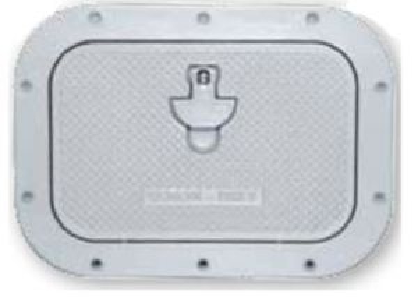 allpa Aluminum Hatch, outer size 350x600mm, cut out siz