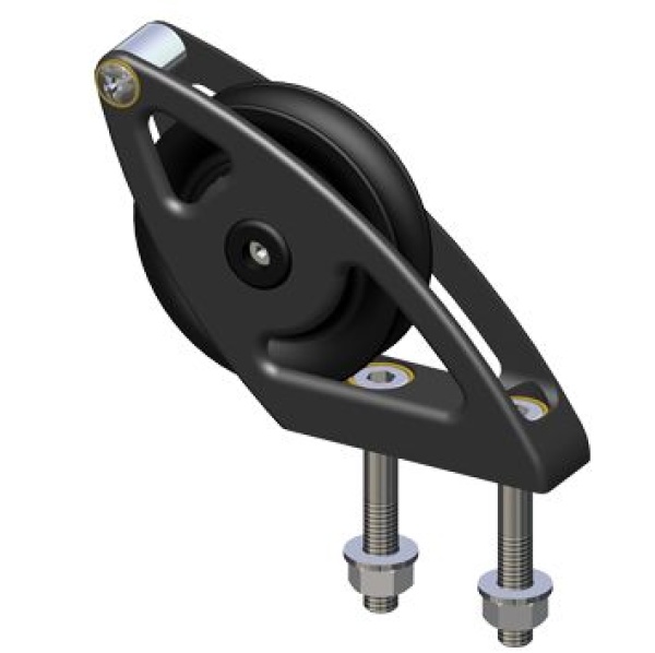 Antal Aluminium Blöcke Serie OPF-60, kugelgelagert, Ver