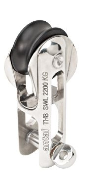 Antal NIRO Nitronic 50 Twin Halyard Blöcke, Leine Ø10-1