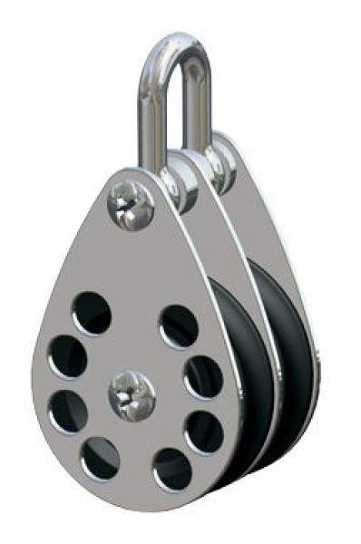 Antal NIRO 316 Blöcke Serie 65, kugelgelagert, Double B