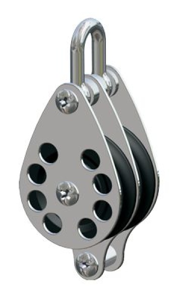 Antal NIRO 316 Blöcke Serie 65, kugelgelagert, Double B