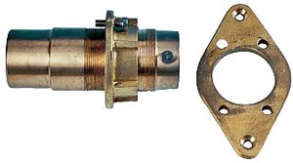 Bronze Außenlager mit Flansch, für Welle Ø30mm & Steve
