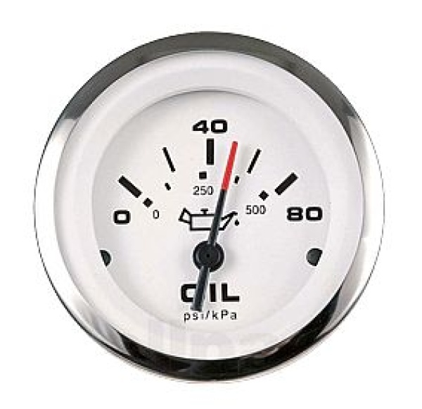 allpa Lido Pro Öldruckanzeiger 0-80Psi (SW)