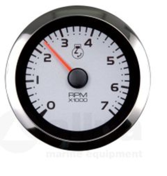 allpa Argent Pro Öldruckanzeiger 0-80Psi (SW)
