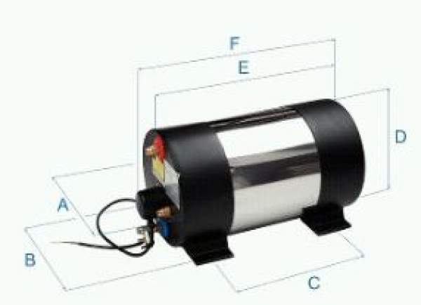 Johnson NIRO Marine Warmwasserbereiter AquaH, 1200W  22