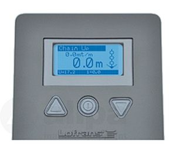 Lofrans windlasses Einbau Bedienpanel mit Kettenzähler,