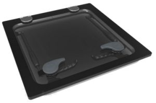 Goïot Luken Modell Opal Flush 44, Satin, Abm. 512x512mm