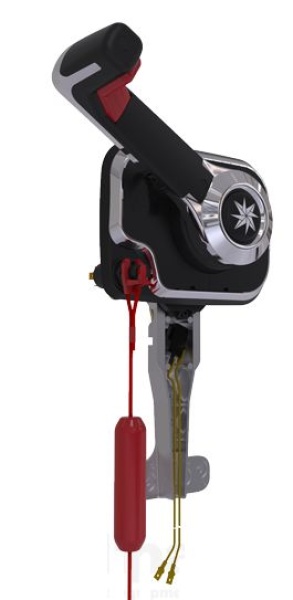 Xtreme Port Mount Control, Chrome mit Notstopschalter m