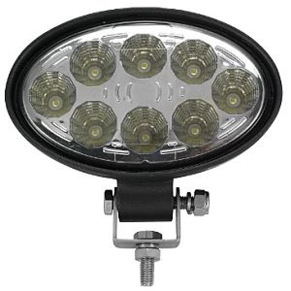 LED Deckscheinwerfer und Salingleuchte, 8-30V, LED 8x3