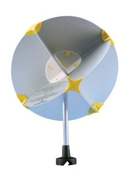 Aluminium Halterung Radarreflektor navy Star für Motor
