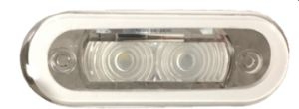 LED-Orientierungsleuchte, Kunststoff, Einbau, 12V  0,2
