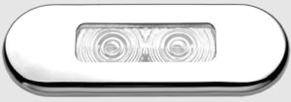 LED-Orientierungsleuchte, Kunststoff, Einbau, 12V  0,2
