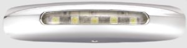 LED-Orientierungsleuchte, Verchromtes Metallgehäuse, A
