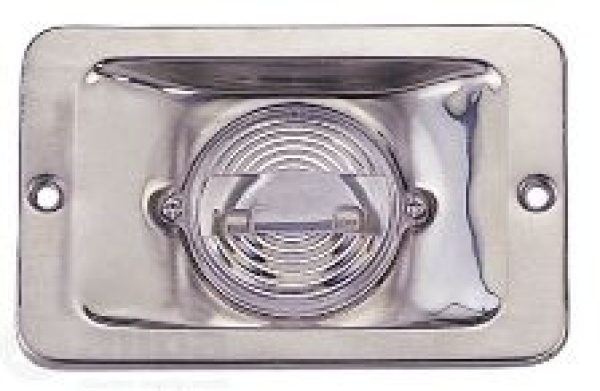 LED-Hecklaterne, Rechteckig, 8-30V  1W, 135º, LED 1x 1