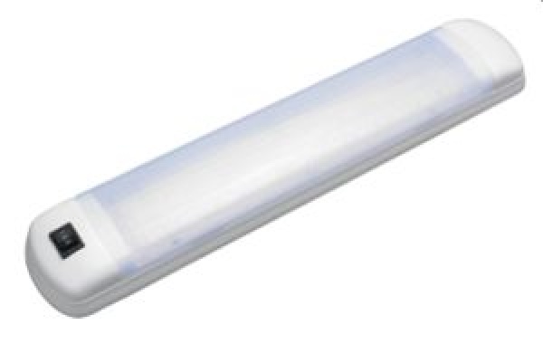 Kunststoff LED-Innenleuchte, Gebäude, 12-24V  7W, Warm