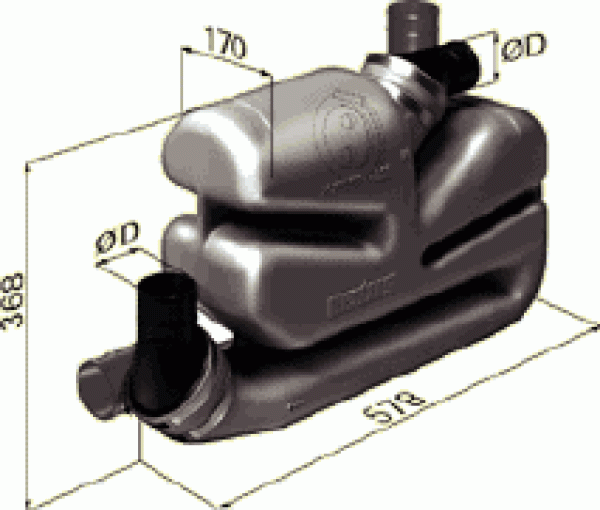 Vetus Wassersammler LSG60