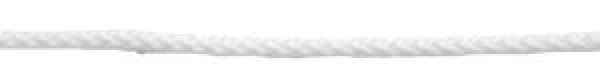 FLAGGENLEINE WEISS 6MM 10M