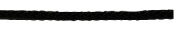 FLAGGENLEINE SCHWARZ 4MM 20M
