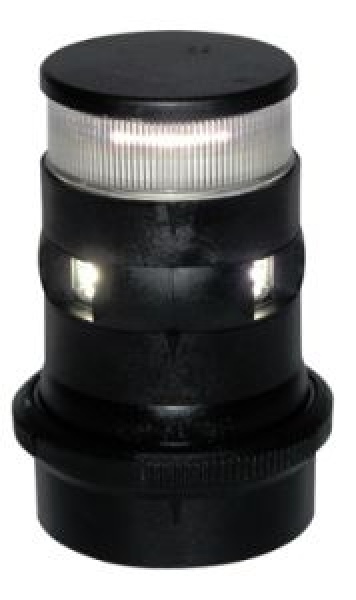 AS34 LED Anker/Topp schwarz12/24V