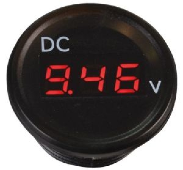 Voltmeter 2.5-30V mit Flushmount