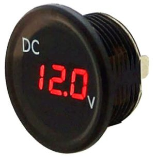 Voltmeter 2.5-30V mit Flushmount PP