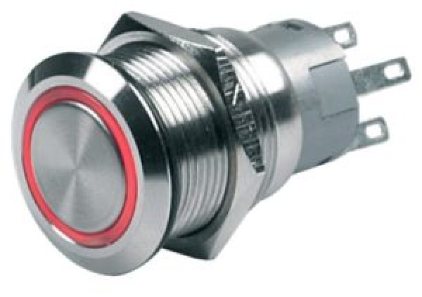 BEP Schalter An/Aus 12V rot