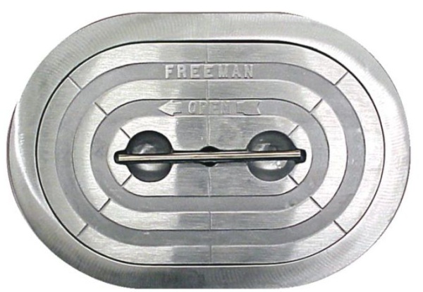 2435-0003 LUKE OVAL M STAHLFL