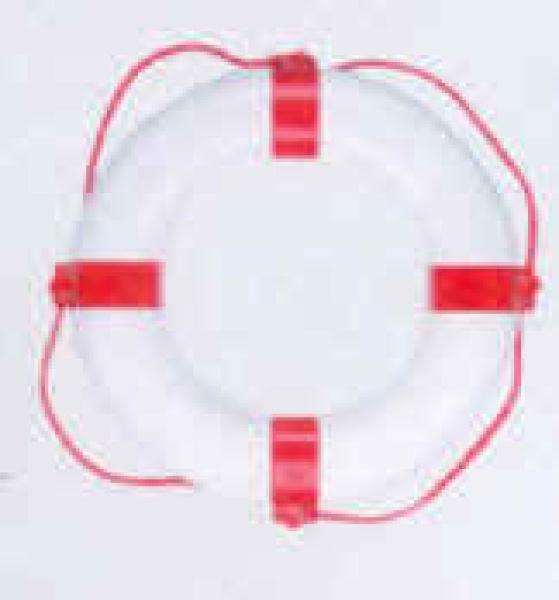 Rettungsring 57x34cm Rot
