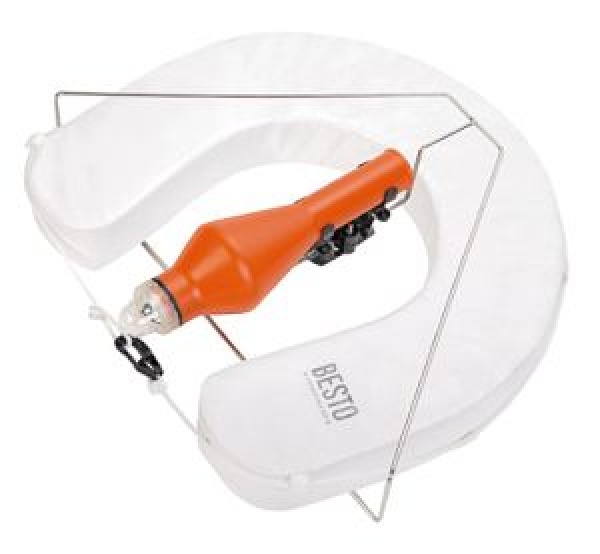 Besto Hufeisenrettungsring Set Wipe Clean weiß