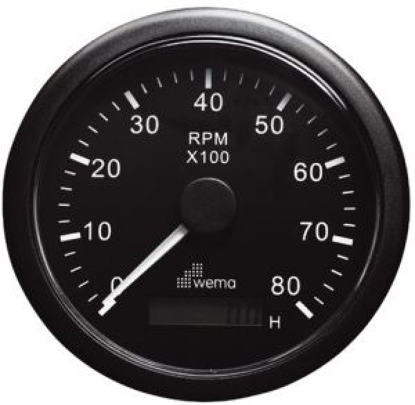 DZM 8000U B-STUNDEN SCHWARZ