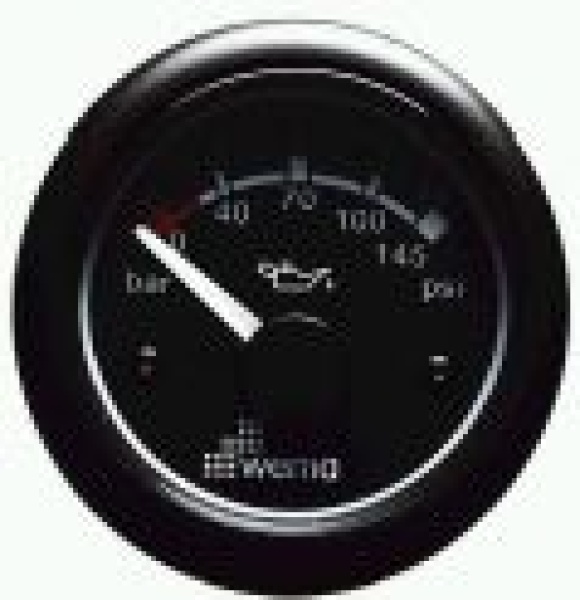 OELDRUCKANZEIGER 0-10 PSI SCHW