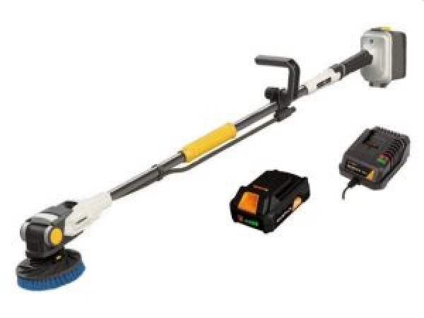 Twin Brush Bürstenset inkl. blauer Bürste, 2 Ah Akku &