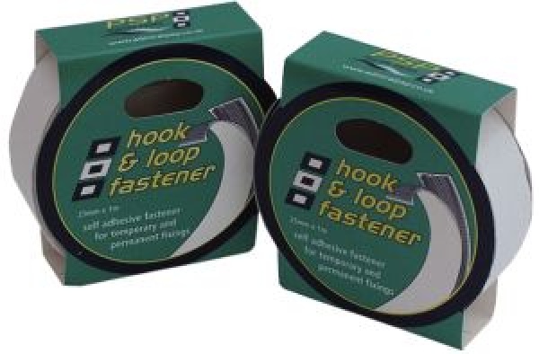 HOOKLOOP SELF AHESIVE BLACK 25MMX1M