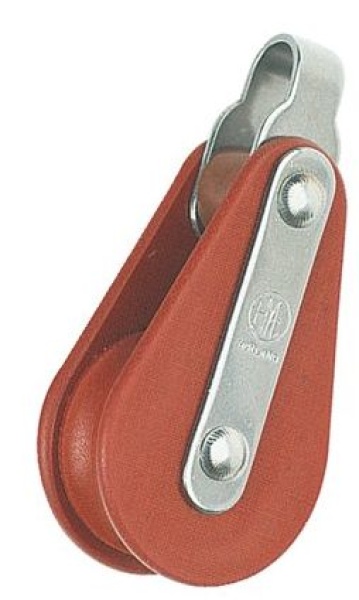 YACHTBLOCK HARTGEWEBE BUEGEL 30MM