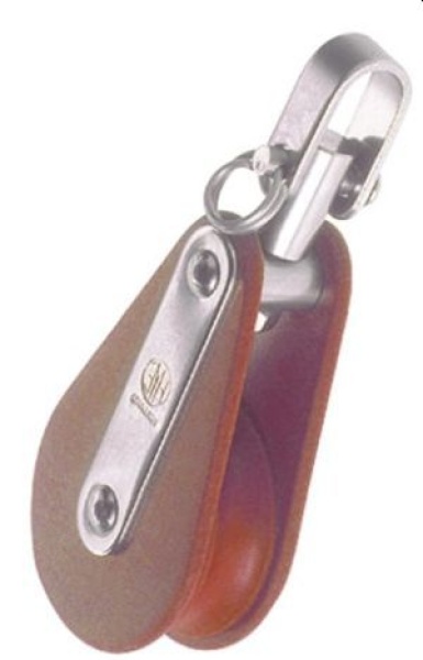 Blöcke 1-scheibig mit Wirbel 63mm