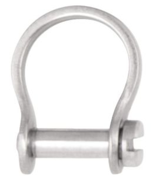 RF633S Shackle,Bow, Slotted Pin 4mm